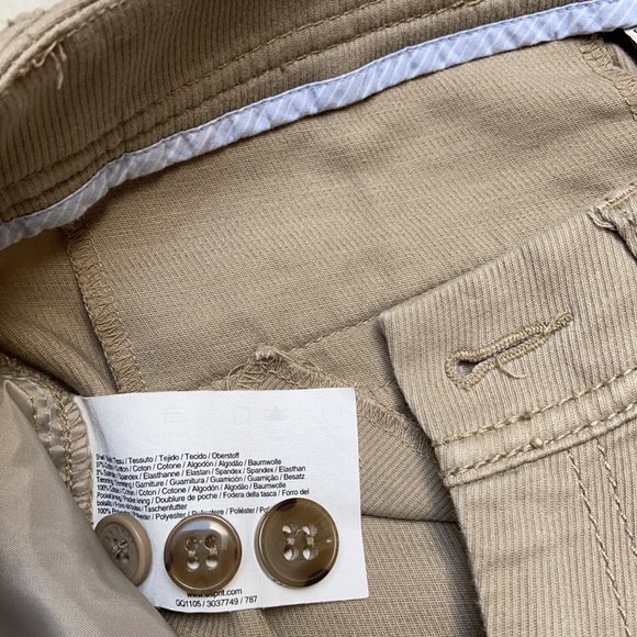 Esprit Tan Cropped Pants - Picture 6 of 6